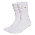 Meias Slouch adidas Unissex 2 Pares BRANCO