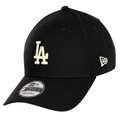 Boné Adulto New Era 9Forty Los Angeles Dodgers MLB Aba Curva PRETO