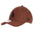 Boné Adulto New Era 9Forty Los Angeles Dodgers MLB Aba Curva MARROM