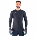 Camisa Poker Manga Longa Térmica Skin Espuma Block  - Masculino PRETO
