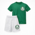 Conjunto do Palmeiras Betel Símbolo 1914- Infantil VERDE/BRANCO