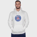 Blusão de Moletom Canguru Fleece Balboa PSG - Masculina BRANCO