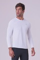 Camiseta Manga Longa Authen Keep Cool - Masculina BRANCO