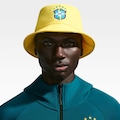Chapéu Bucket Brasil Nike Apex Unissex AMARELO/AZUL