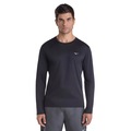 Camiseta Manga Longa Mizuno Nirvana - Masculina PRETO