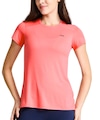 Camiseta Solo Ion UV MC Lady - Feminina CORAL