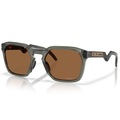 Óculos de Sol Oakley Unissex HSTN SQ MotoGP Grey Smoke Prizm Bronze CINZA ESCURO