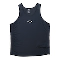Camiseta Regata Masculina Oakley TRN Dynamic Mesh Tank Blackout PRETO