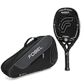Raquete De Beach Tennis Fobel Macaw Onyx Limited Edition - Unissex PRETO
