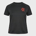 Camiseta do Flamengo Nação Betel  Feminina PRETO