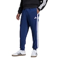 Calça adidas 3 Stripes Essentials Masculina AZUL/BRANCO