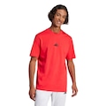 Camiseta adidas M/C Small Logo Masculino VERMELHO/PRETO