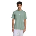 Camiseta adidas M/C 3 Stripes Essentials Masculina VERDE CLARO/BRANCO