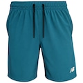 Opção de cor PETROLEO de Bermuda New Balance Fast Days 7  - Masculina