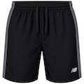 Opção de cor PRETO/CINZA de Bermuda New Balance Fast Days 7  - Masculina
