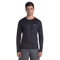 Camiseta Manga Longa Mizuno Nirvana - Masculina PRETO
