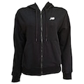 Jaqueta New Balance Sport Essentials Full Zip - Feminina PRETO