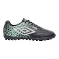 Chuteira Society Adulto Umbro Class Neo PRETO/VERDE