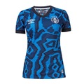 Camisa do Grêmio Umbro III  2022 - Feminina AZUL
