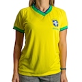 Camiseta do Brasil 2022 Meinerz - Feminina AMARELO