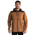 Jaqueta Masculina Impermeável Urban Overland - Invictus PRETO/MARROM