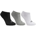 Kit 3 Pares de Meia Cano Invisível Olympikus Sem Fleece - Masculina BRANCO
