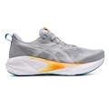 Tênis Masculino Asics Novablast 5 CINZA ESC/LARANJ CLA