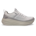 Tênis Masculino Skechers Bobs Sport Skillz Fully Vital CINZA CLARO