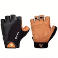 Luvas Esportiva Gold Sports West Biking Meio Dedos Anti Slip Com Tecido e Respirável PRETO