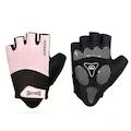 Luvas Esortica Gold Sports Gounod VII Gel Meio Dedos Anti Slip Com Silicone e Respirável ROSA