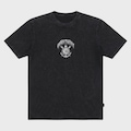 Camiseta do Corinthisns Surf Center Oversized Stoned - Masculina PRETO
