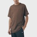 Camiseta Champion Bordado Script - Masculina MARROM