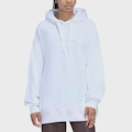 Moletom Feminino adidas Canguru Oversized Essentials BRANCO