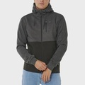 Moletom Masculino Rip Curl Canguru Anti Series Departed Black Marle CINZA