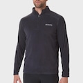 Blusa Masculina Columbia Klamath Range II Half Black PRETO