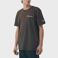 Camiseta Champion Mini Script Logo Ink - Masculina MARROM