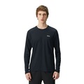 Camiseta Fila M/L Basic Sports Masculina PRETO/CINZA