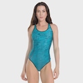 Maio Natação Trinys 3628 Estampado Plus Size SL2691 VERDE/PRETO