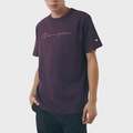 Camiseta Chammpion Bordado Script Rock On Purple - Masculina ROXO
