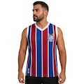 Camisa Regata do Bahia Tricolor Listrada Natural - Masculina AZUL/VERMELHO
