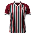 Camisa do Fluminense Listrada Natural - Masculina VERMELHO/BRANCO