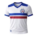 Camisa do Bahia Esquadrão Clássica Tricolor - Masculina BRANCO/AZUL