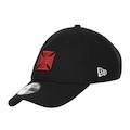 Boné Adulto New Era 9Twenty Vasco da Gama Aba Curva PRETO