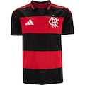 Camisa do Flamengo adidas 2026 Torcedor - Masculina VERMELHO/PRETO