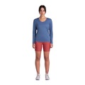 Camiseta Manga Longa Olympikus Essential ML-  Feminina CINZA