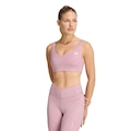 Top Esportivo Estampado Suporte Leve All Me Essentials adidas Feminino ROXO CLARO