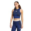 Regata TECHFIT Workout Color Block adidas Feminino AZUL/AZUL ESC