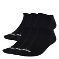 6 Pares de Meias Finas Linear Ballerina adidas Unissex PRETO/BRANCO