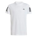 Camiseta Club Tennis Três Listras Infantil adidas Unissex BRANCO
