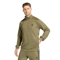 Jaqueta adidas Workout Essentials All-Set Masculina VERDE/PRETO